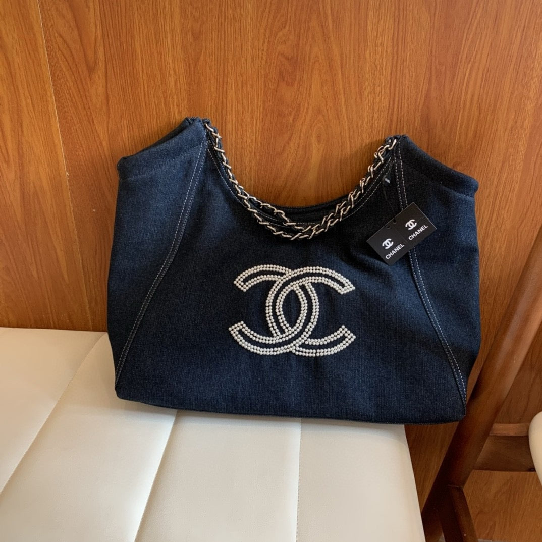CE-Denim Armpit Tote Bag