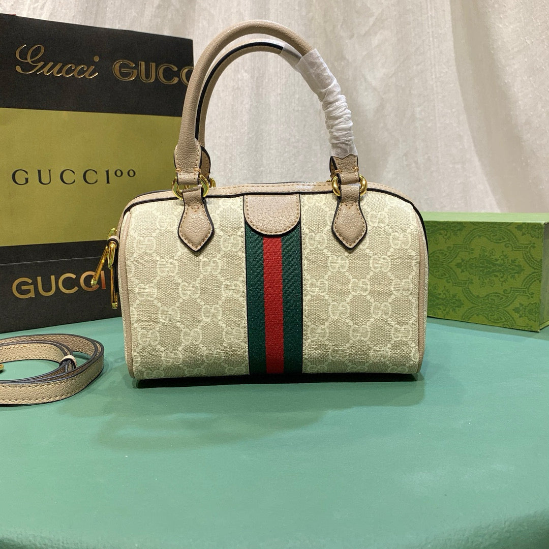 G-OPHIDIA GG MINI TOP HANDLE BAG