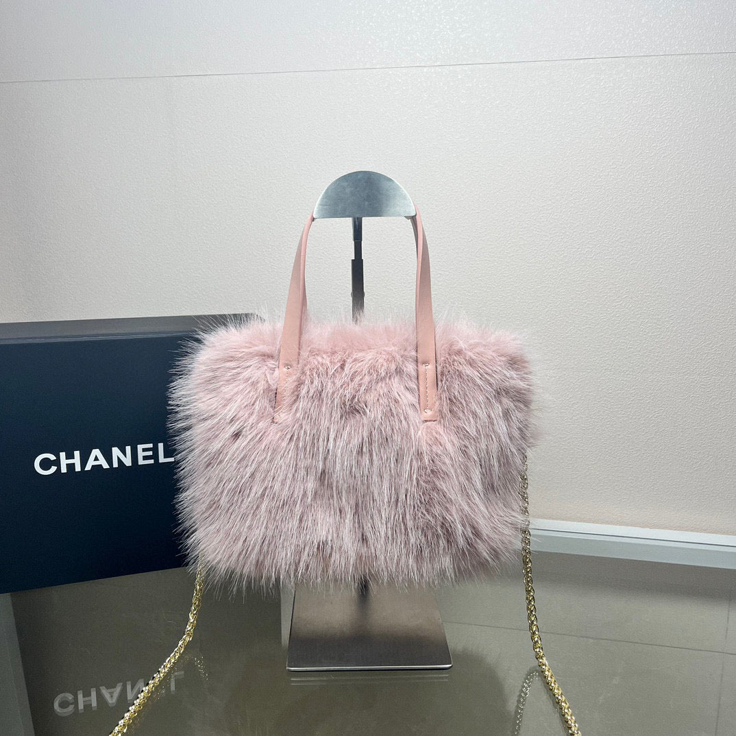 CE-Fur bag bling bling