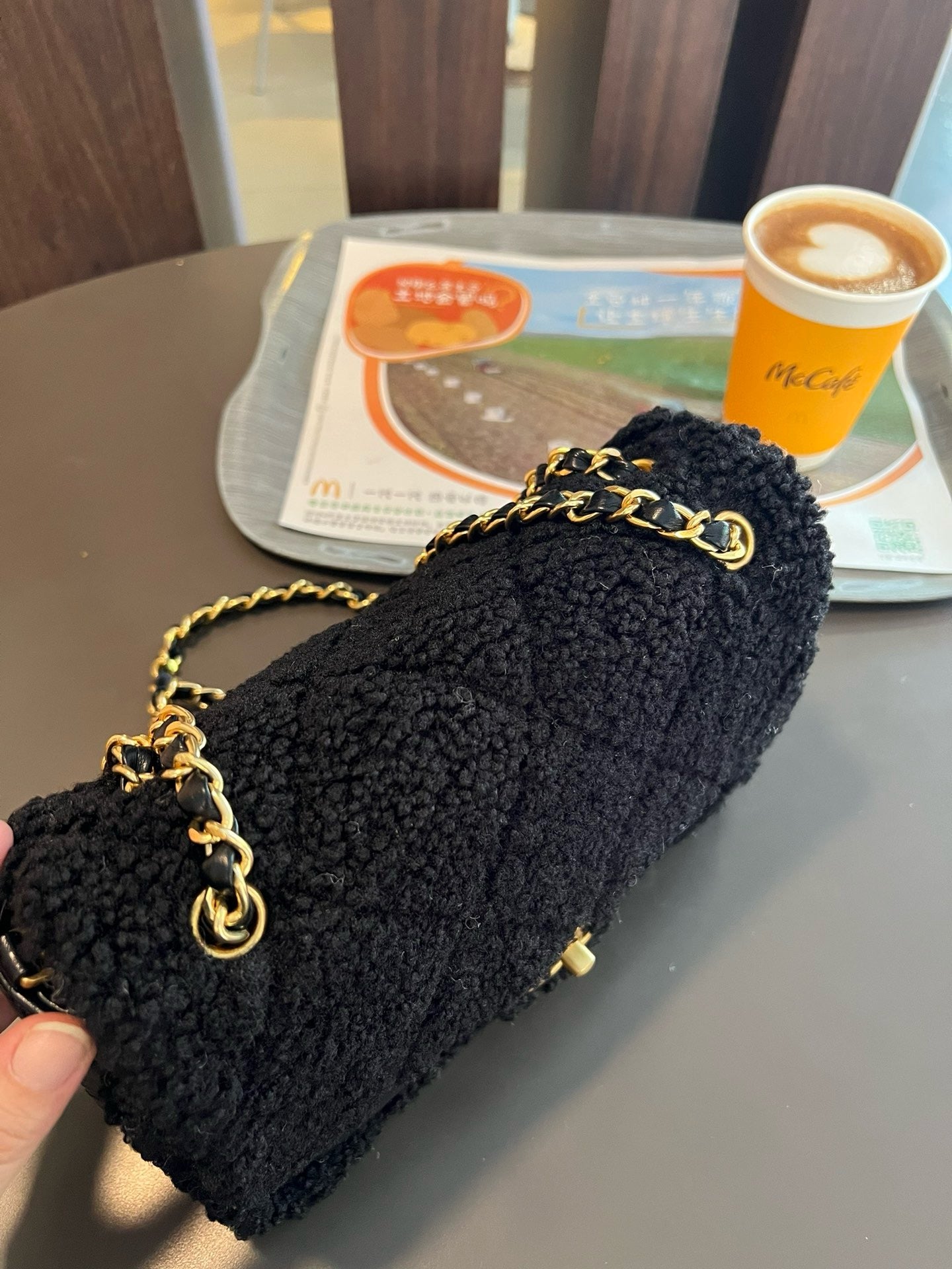 CE-Teddy Bear CF🧸 Flap Bag