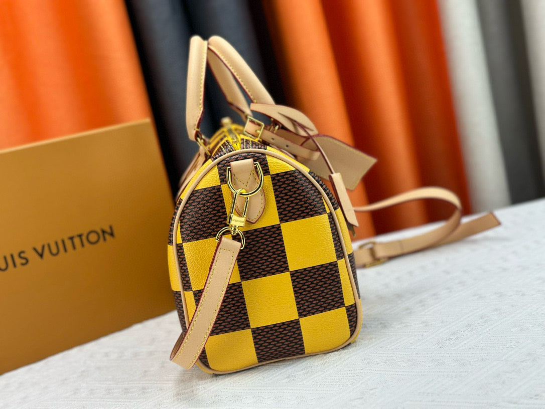 L- Speedy Bandoulière 25 Damier Pop