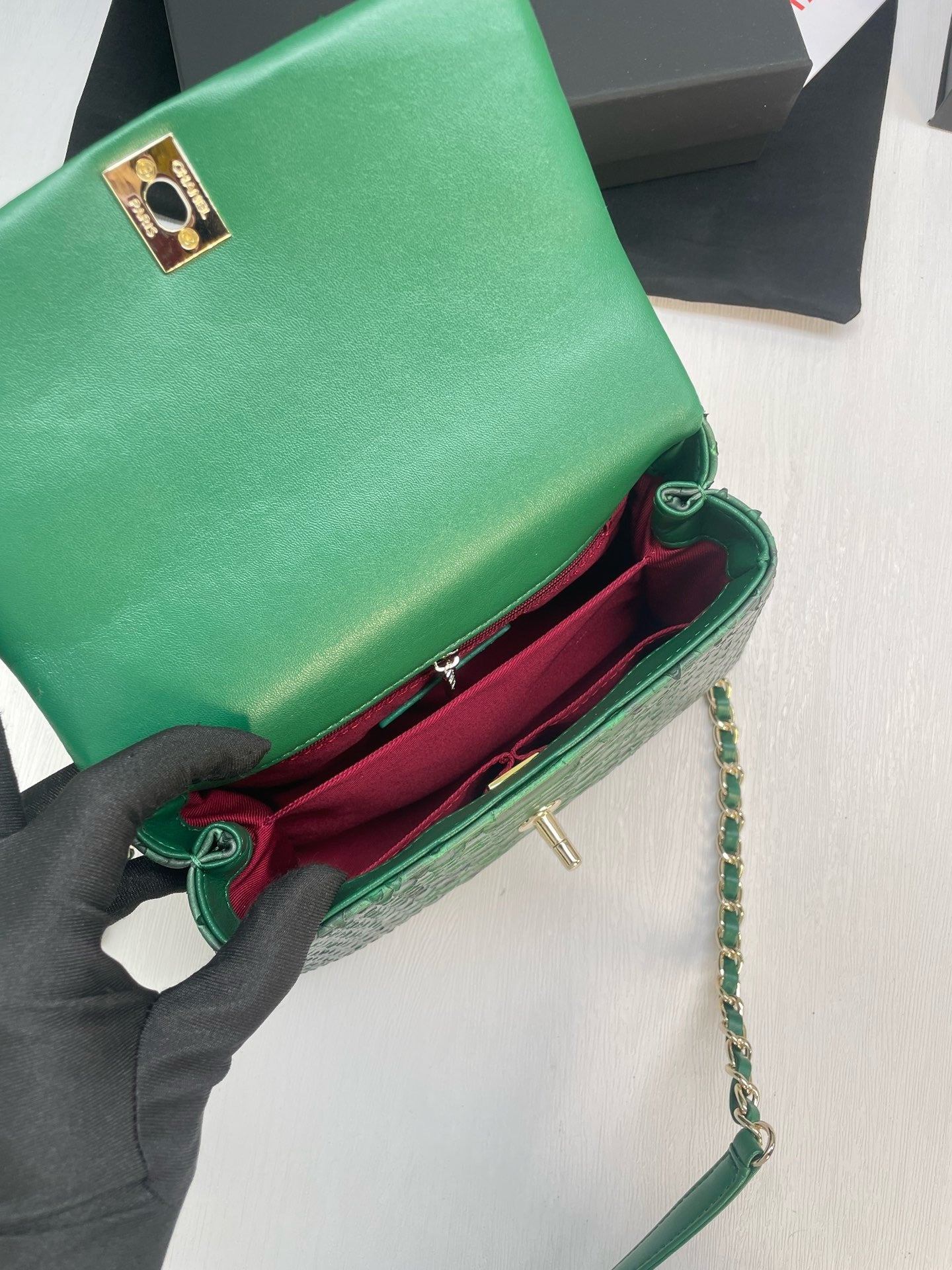CE-Coco handle handbag