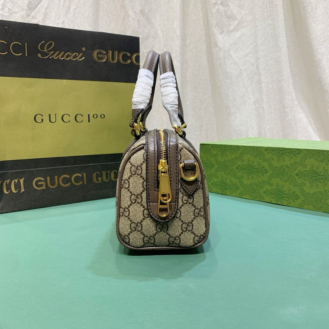 G-OPHIDIA GG MINI TOP HANDLE BAG