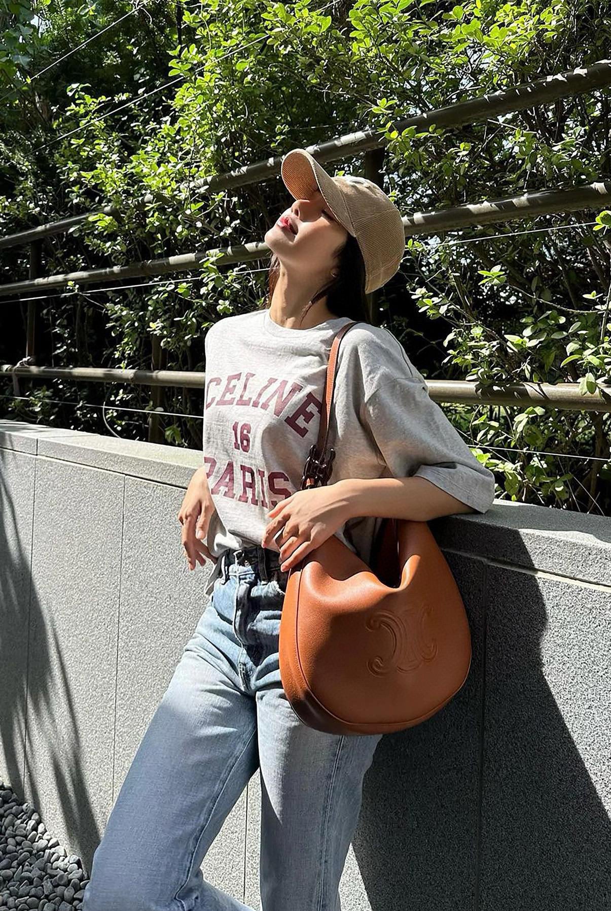 CL-Cow leather handbag