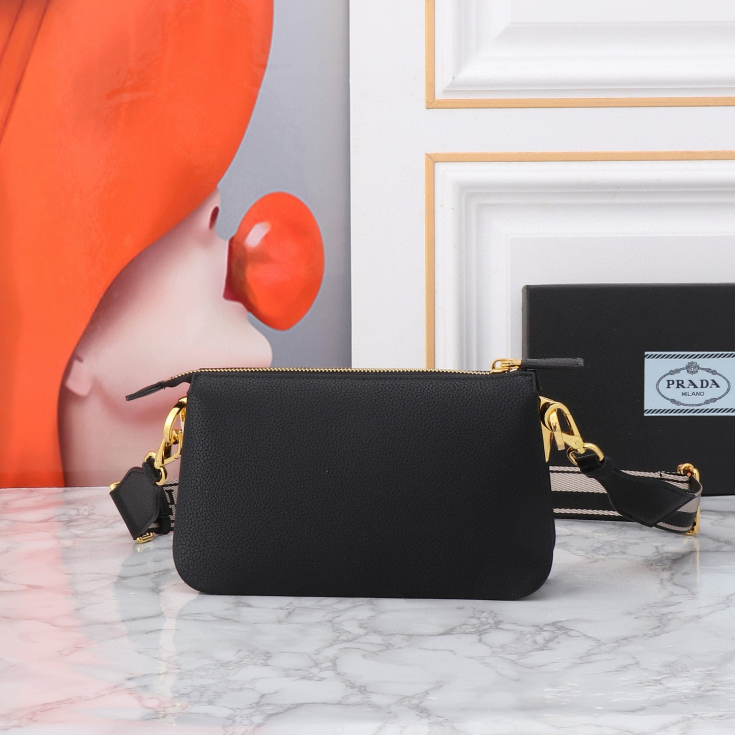 P-Three-layer bag