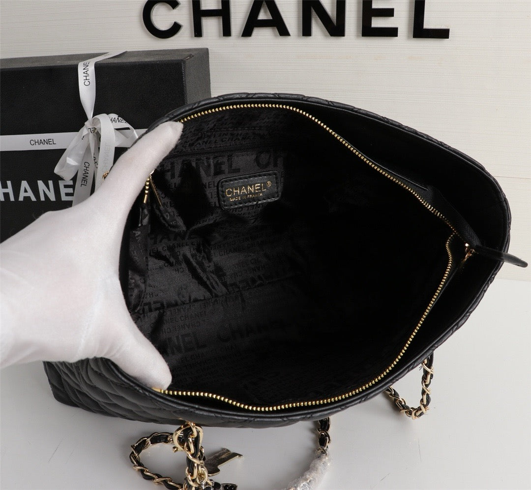 CE-Pendant zipper shopping bag