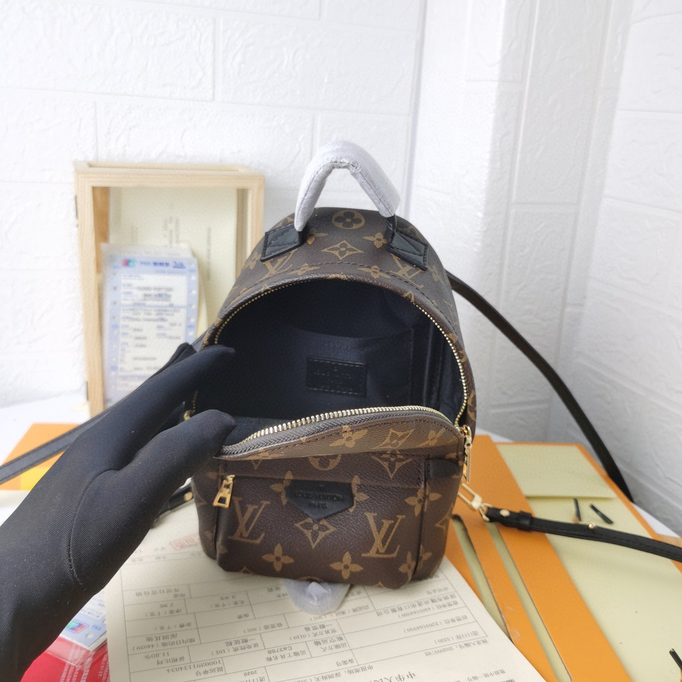 L-2017 MONOGRAM BACKPACK