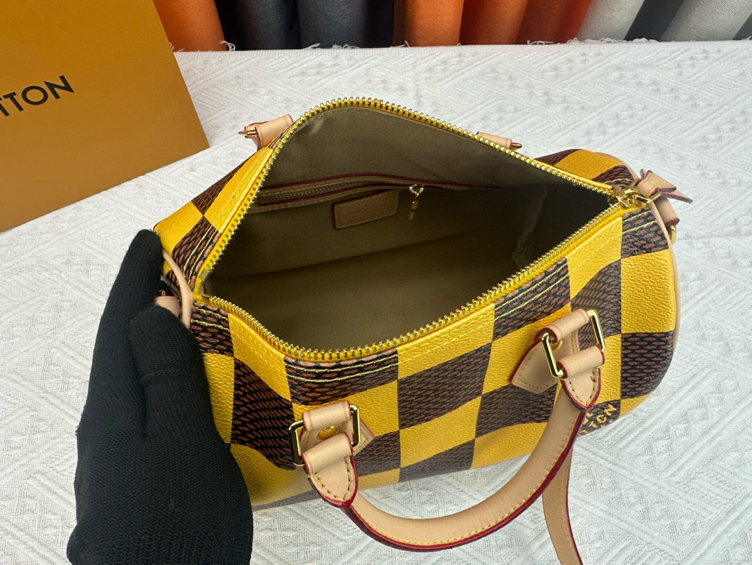 L- Speedy Bandoulière 25 Damier Pop