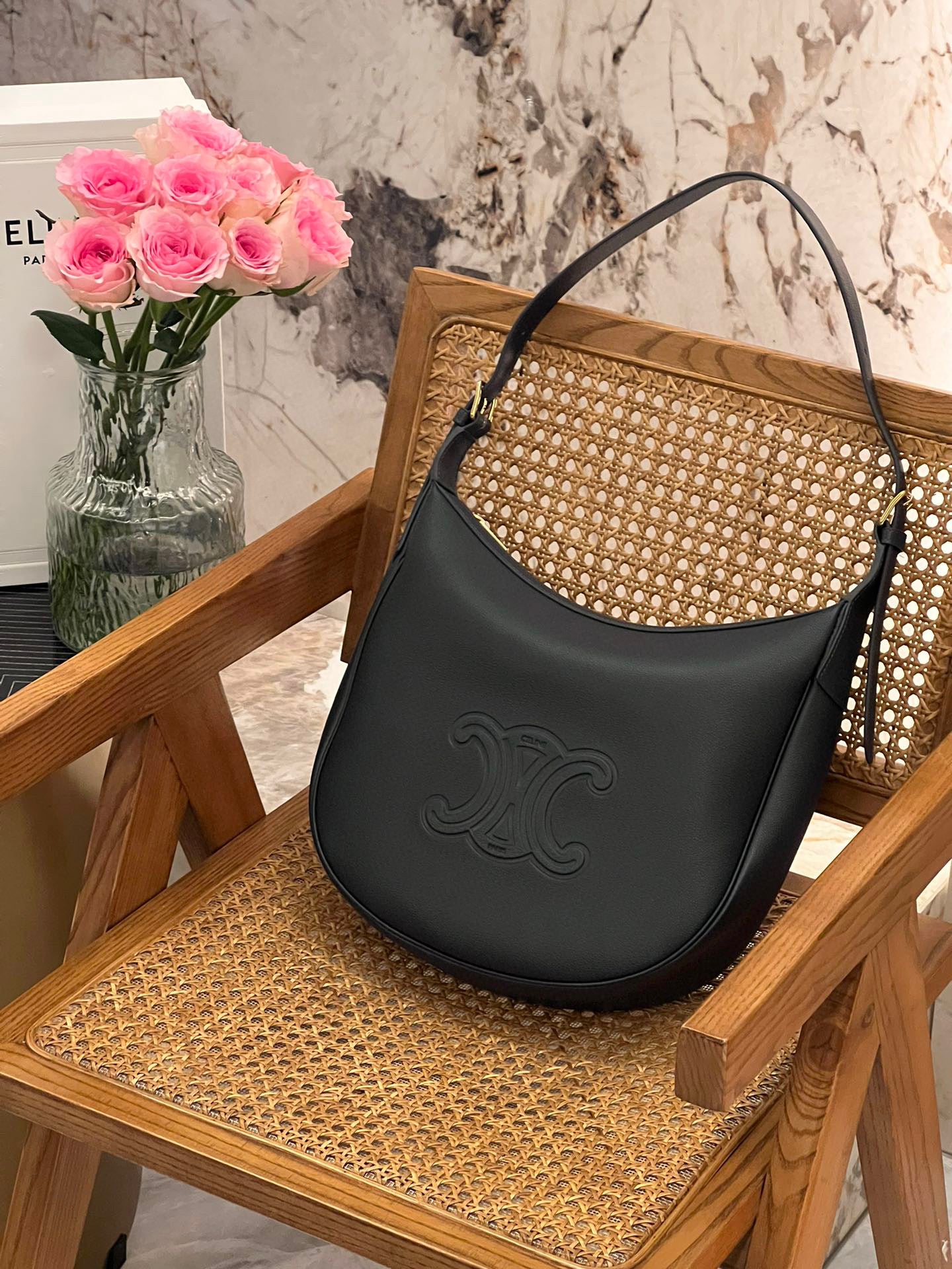 CL-Cow leather handbag