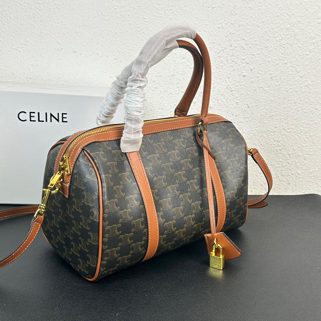 CL-Triomphe Canvas Boston bag