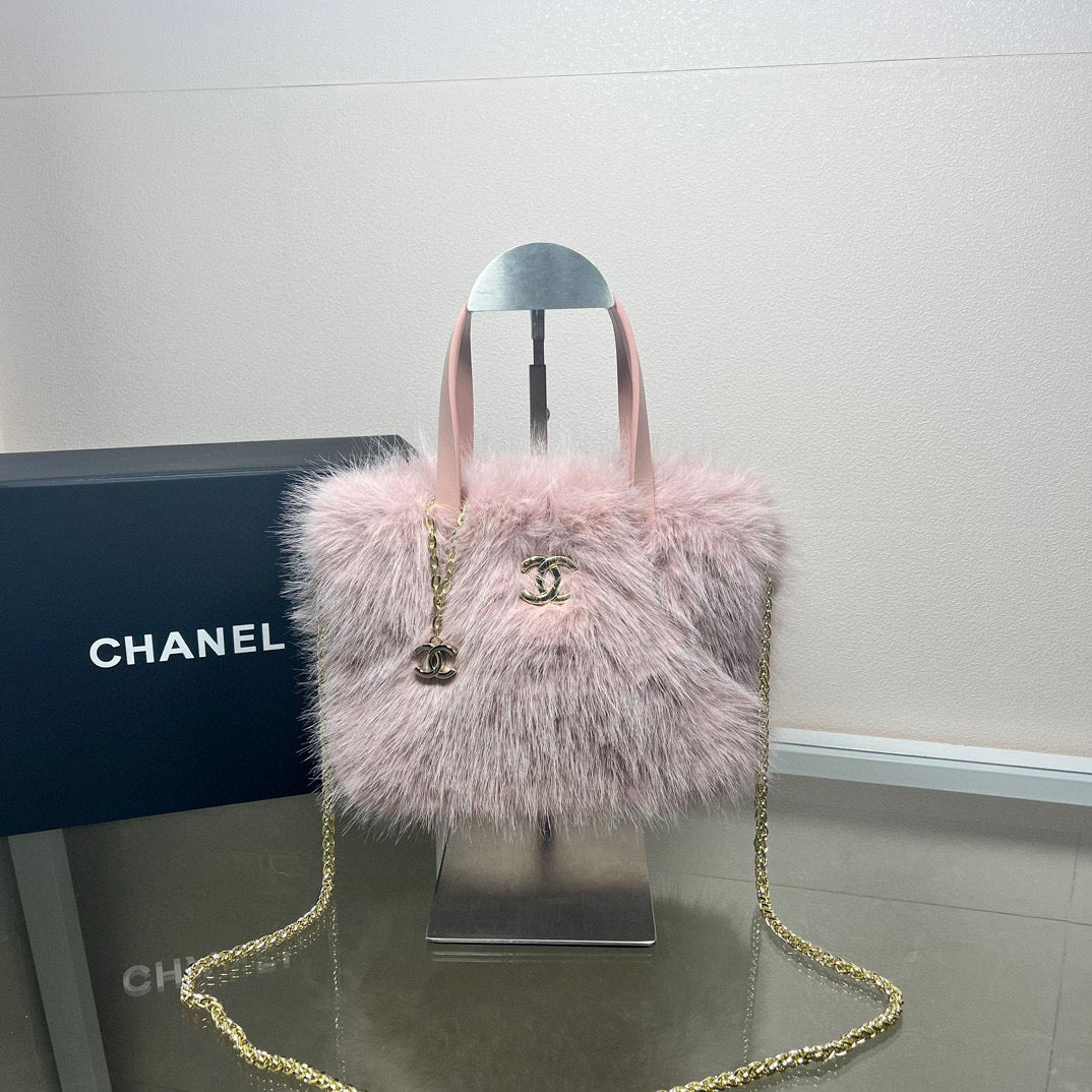 CE-Fur bag bling bling