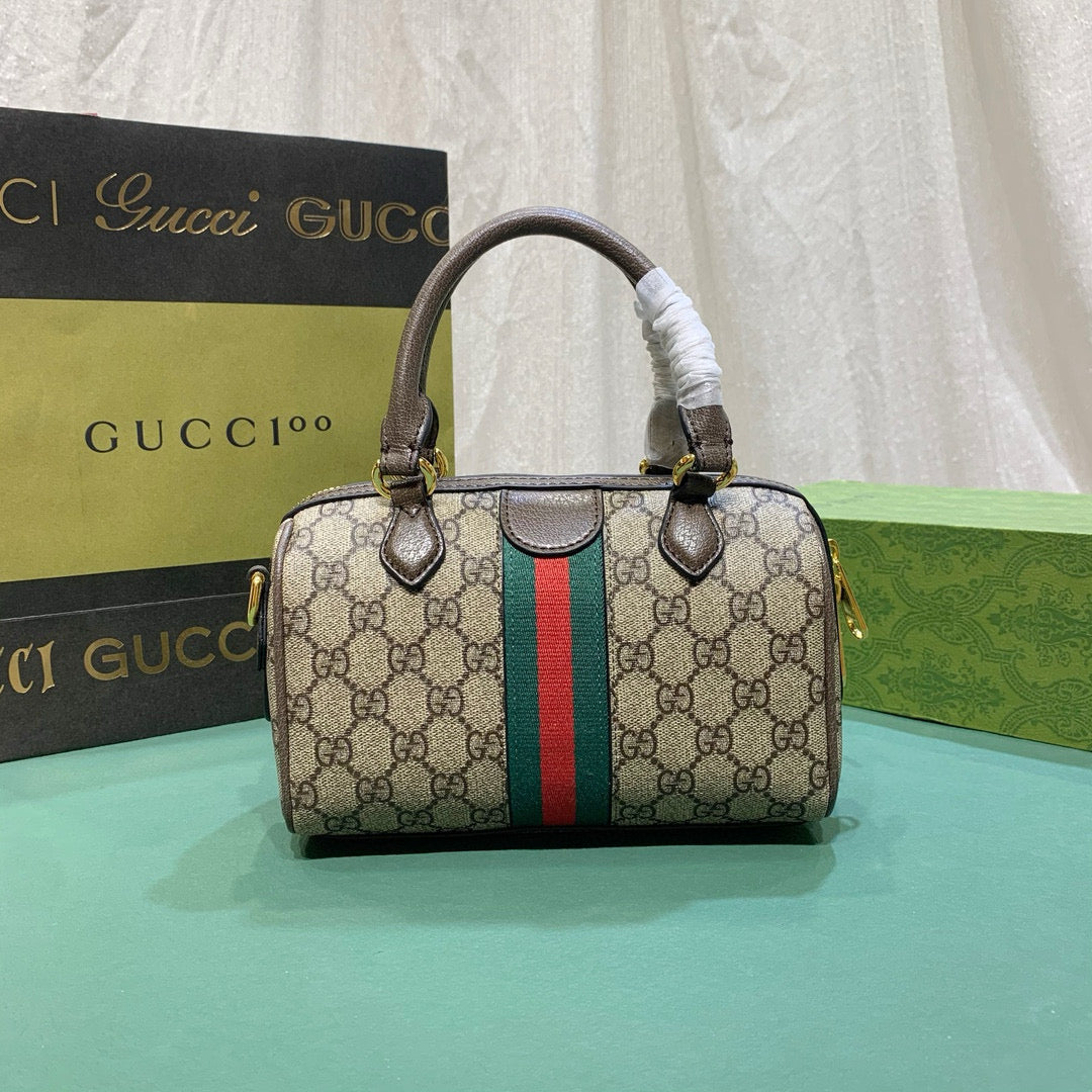 G-OPHIDIA GG MINI TOP HANDLE BAG