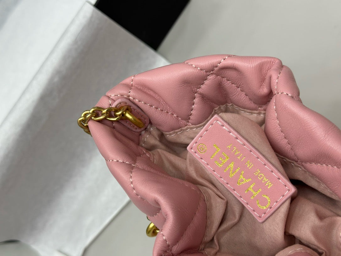 CE-Buckle bucket bag