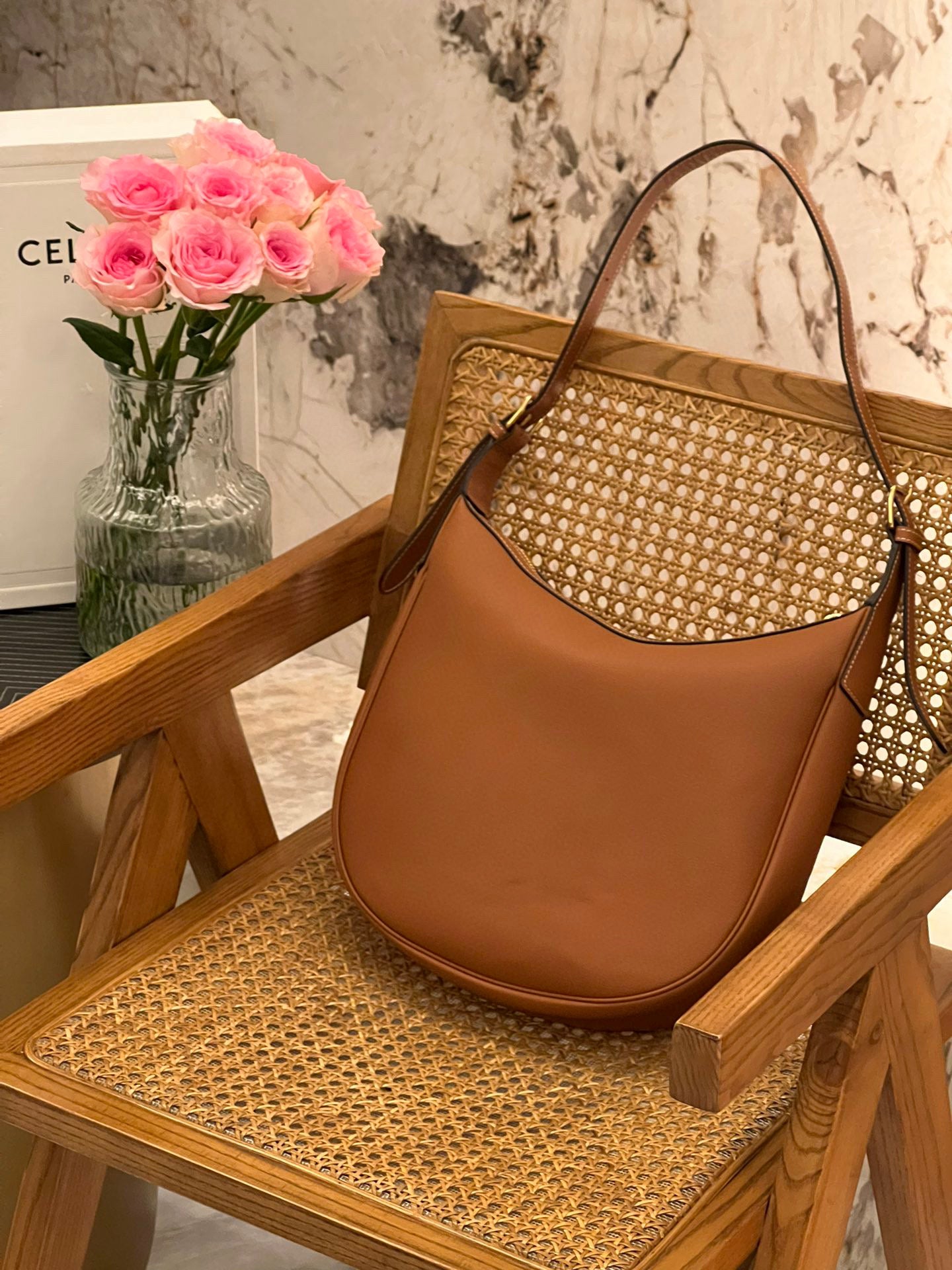 CL-Cow leather handbag