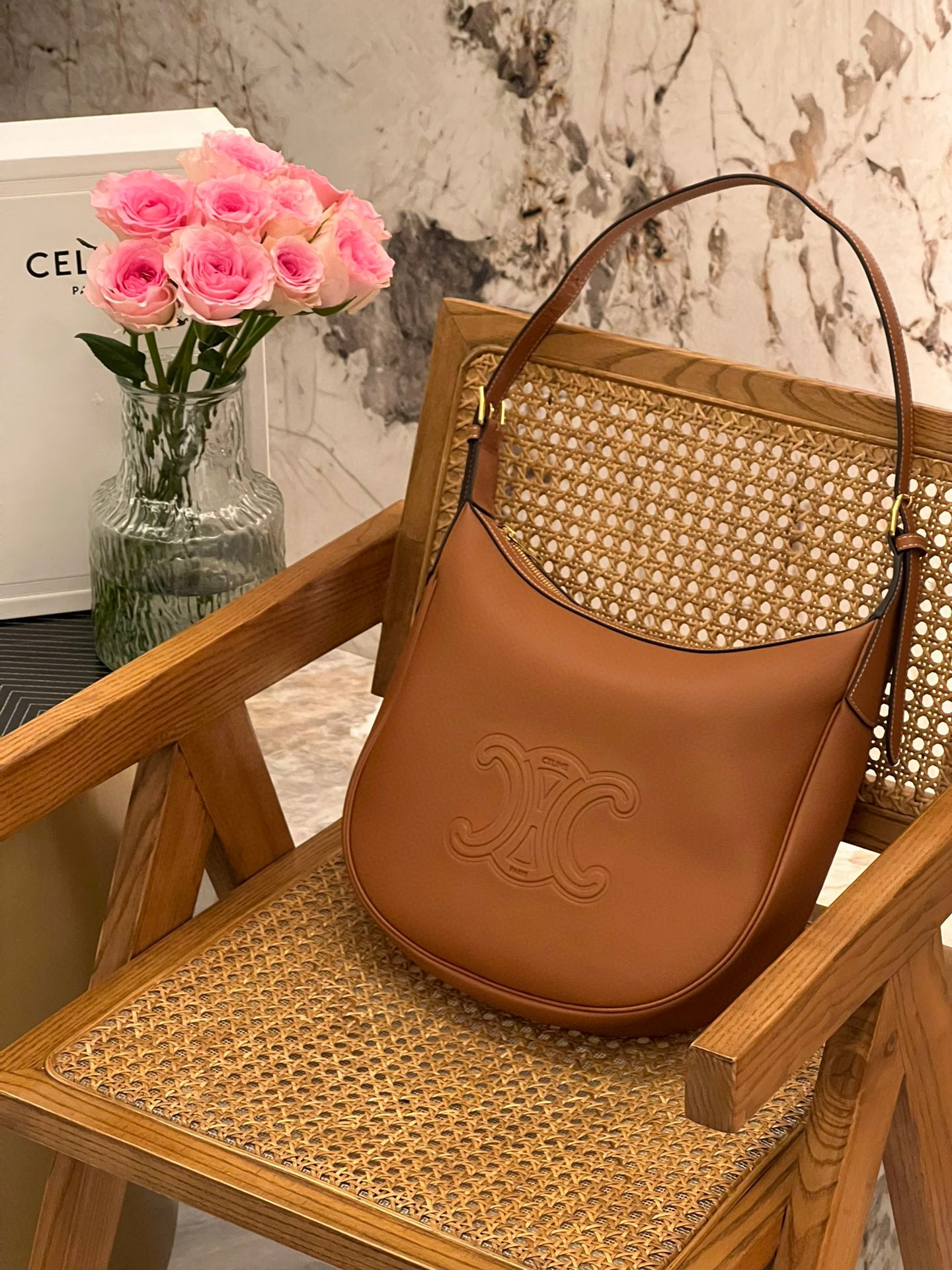 CL-Cow leather handbag