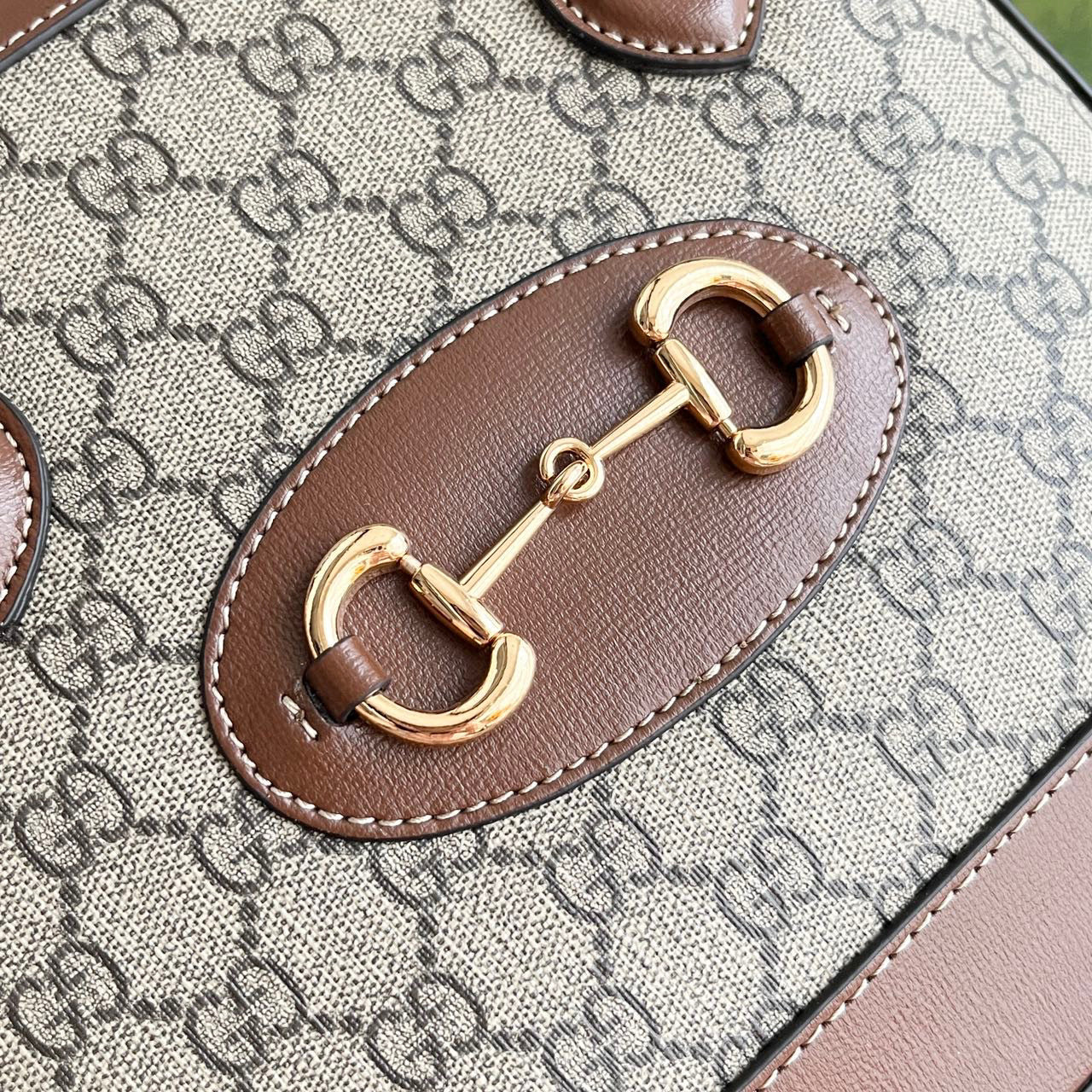 G-Horsebit 1955 mini shell bag