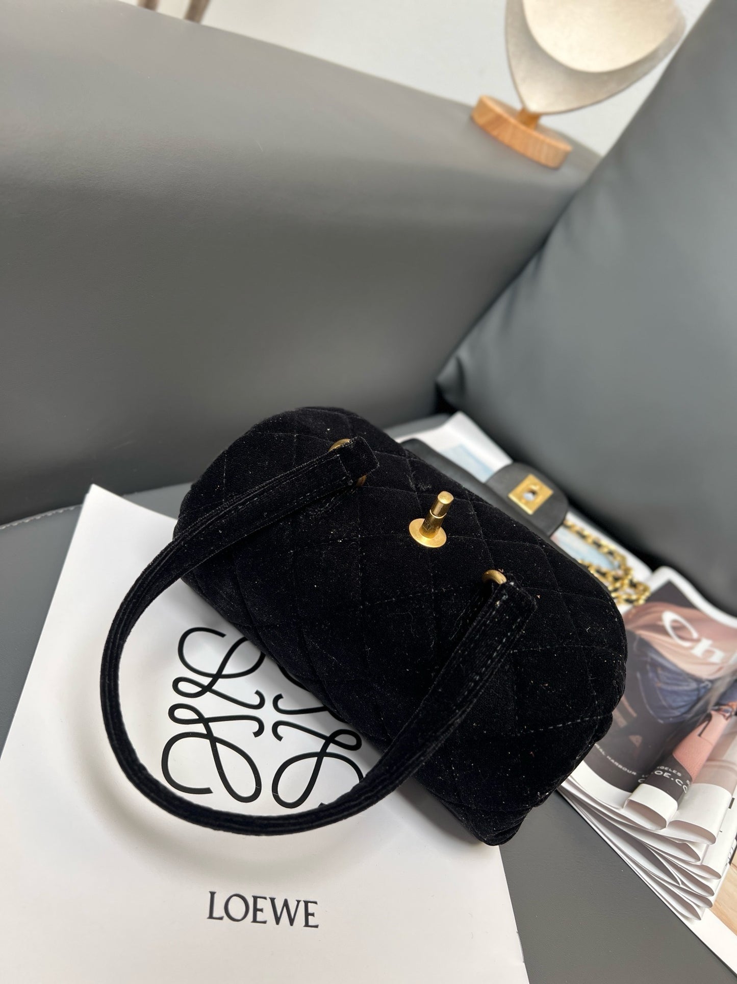 CE-Velvet bag