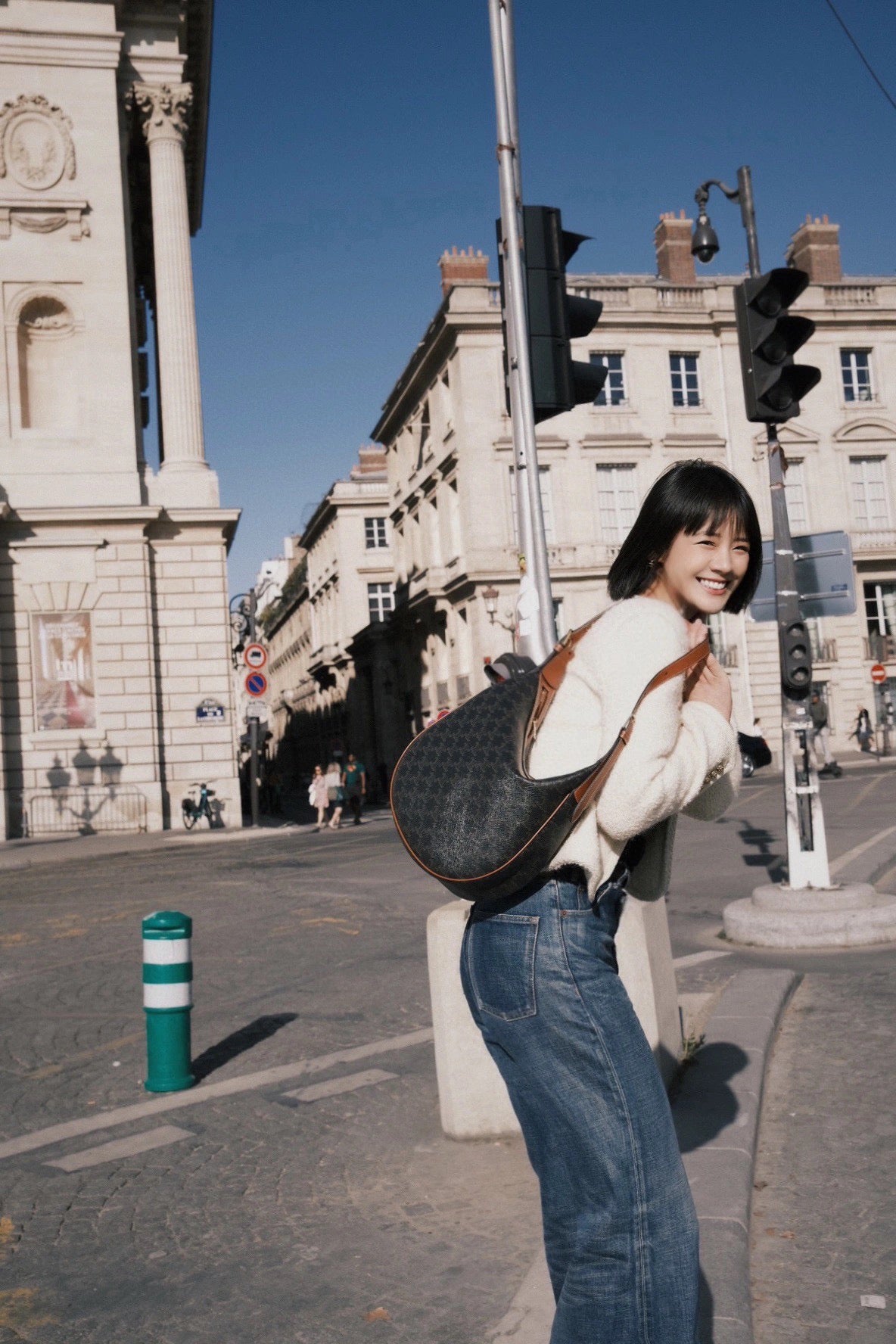 CL-Cow leather handbag