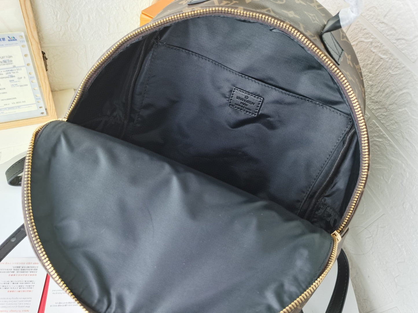 L-2017 MONOGRAM BACKPACK