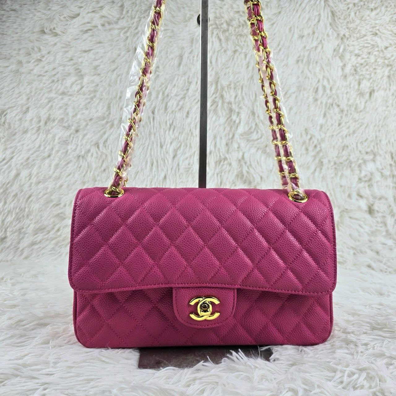 Chanel-Double Flap Pink