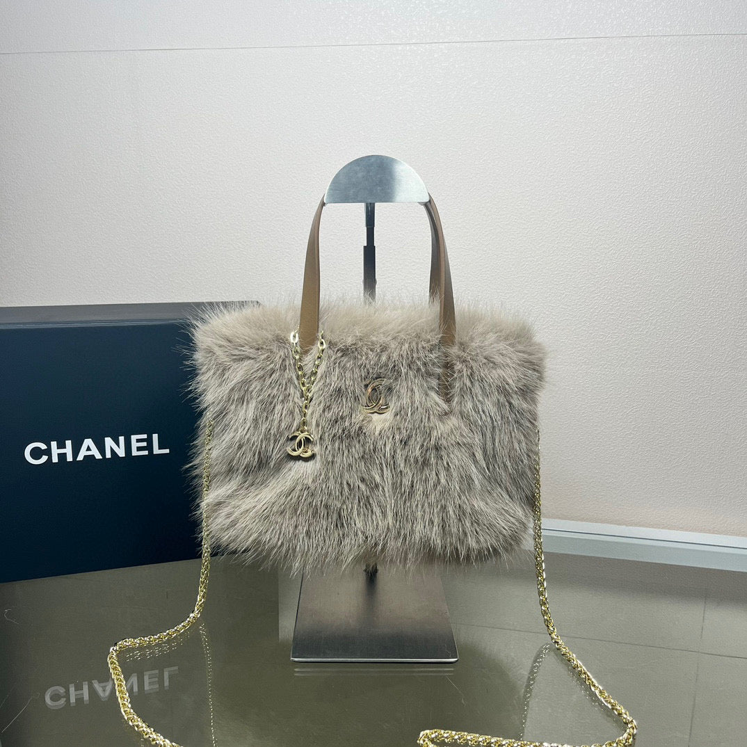 CE-Fur bag bling bling