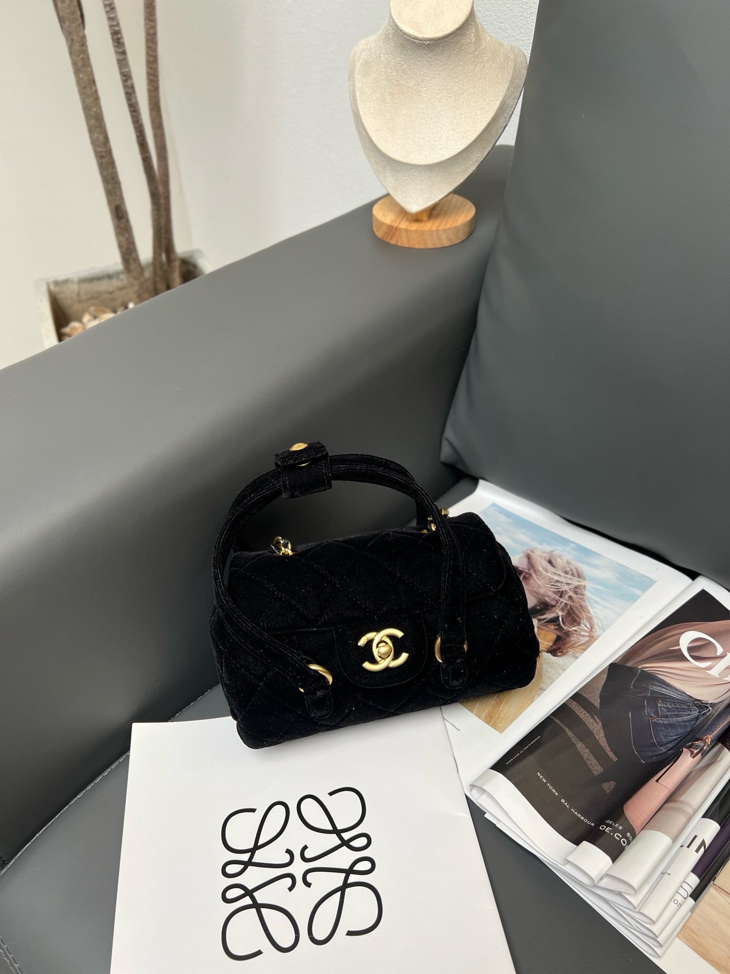 CE-Velvet bag