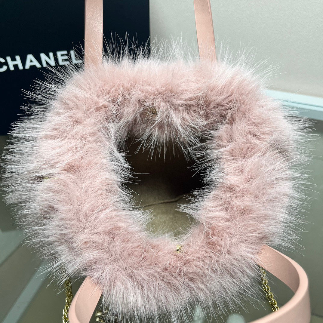 CE-Fur bag bling bling