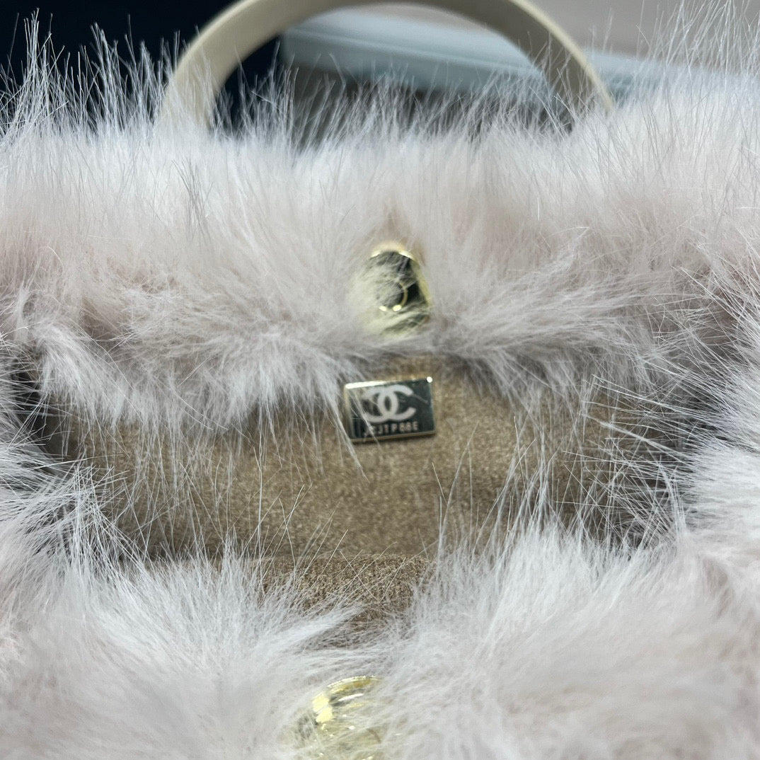 CE-Fur bag bling bling