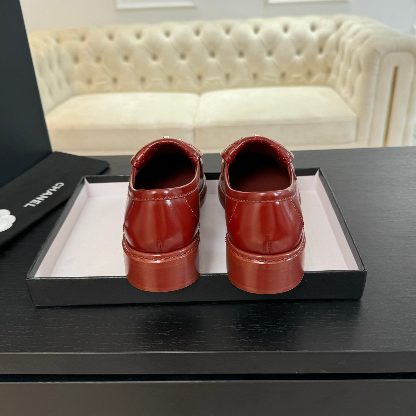 CE-Classic clamshell loafers