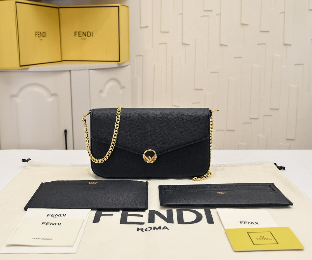 F-geometric flap mini bag