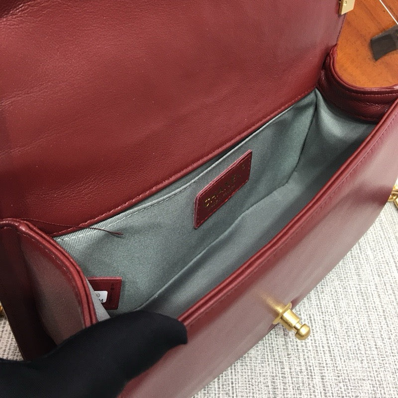 CE-Pearl chain bag