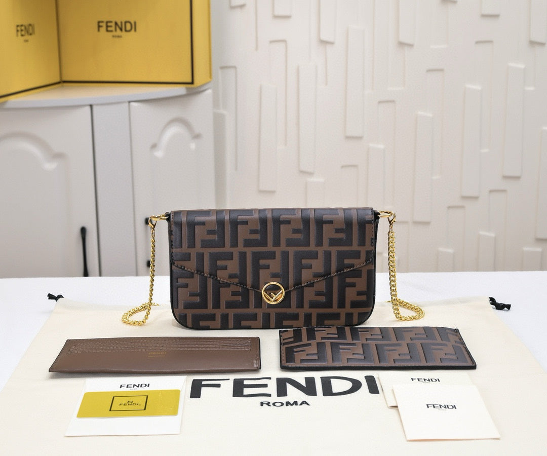 F-geometric flap mini bag