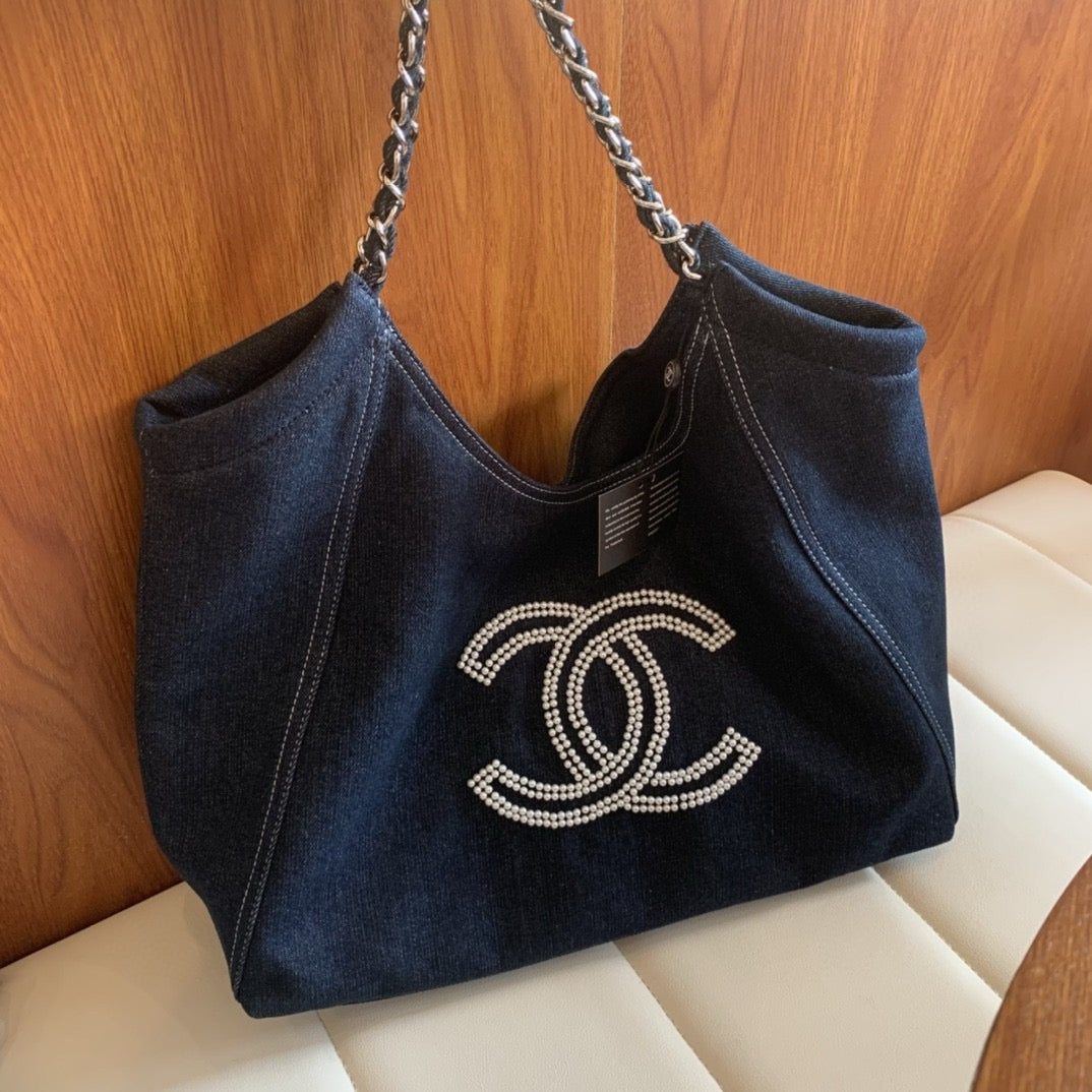CE-Denim Armpit Tote Bag