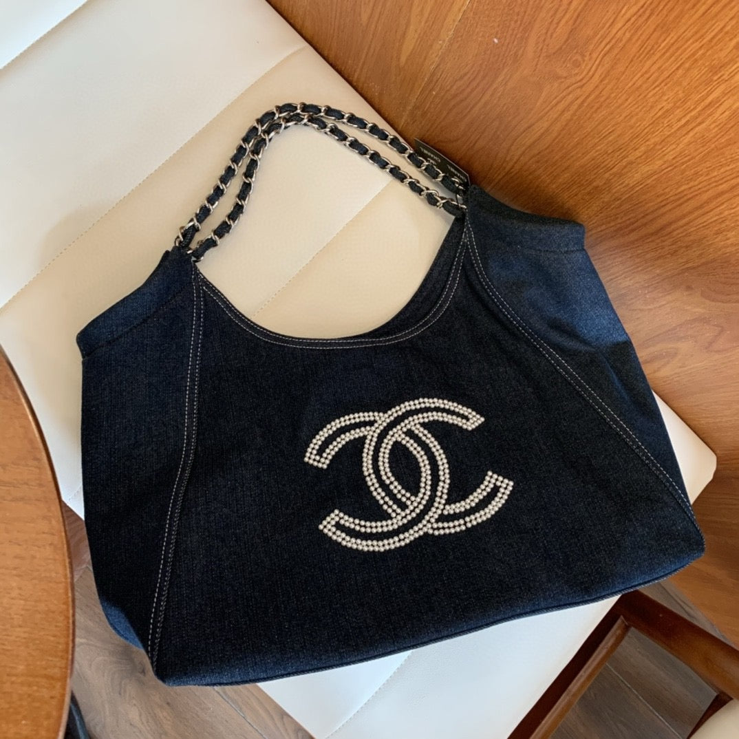 CE-Denim Armpit Tote Bag