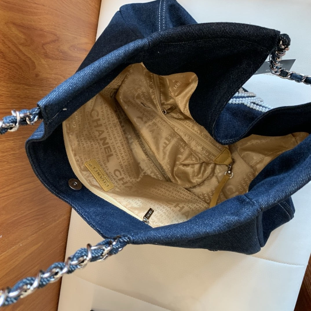 CE-Denim Armpit Tote Bag