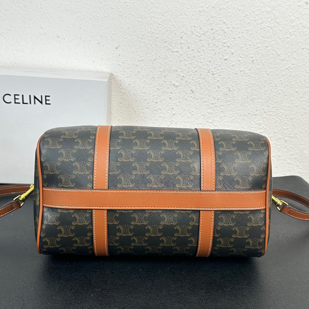 CL-Triomphe Canvas Boston bag
