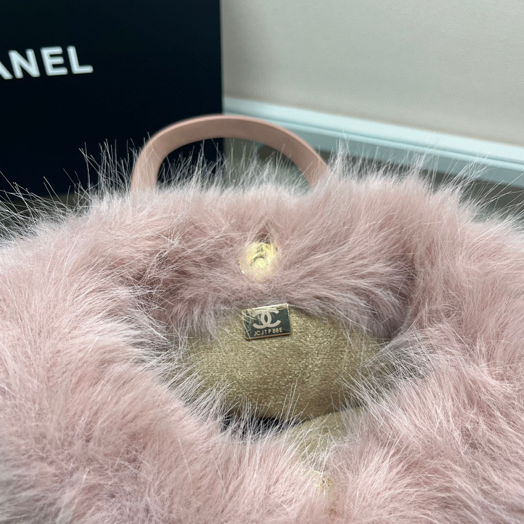 CE-Fur bag bling bling