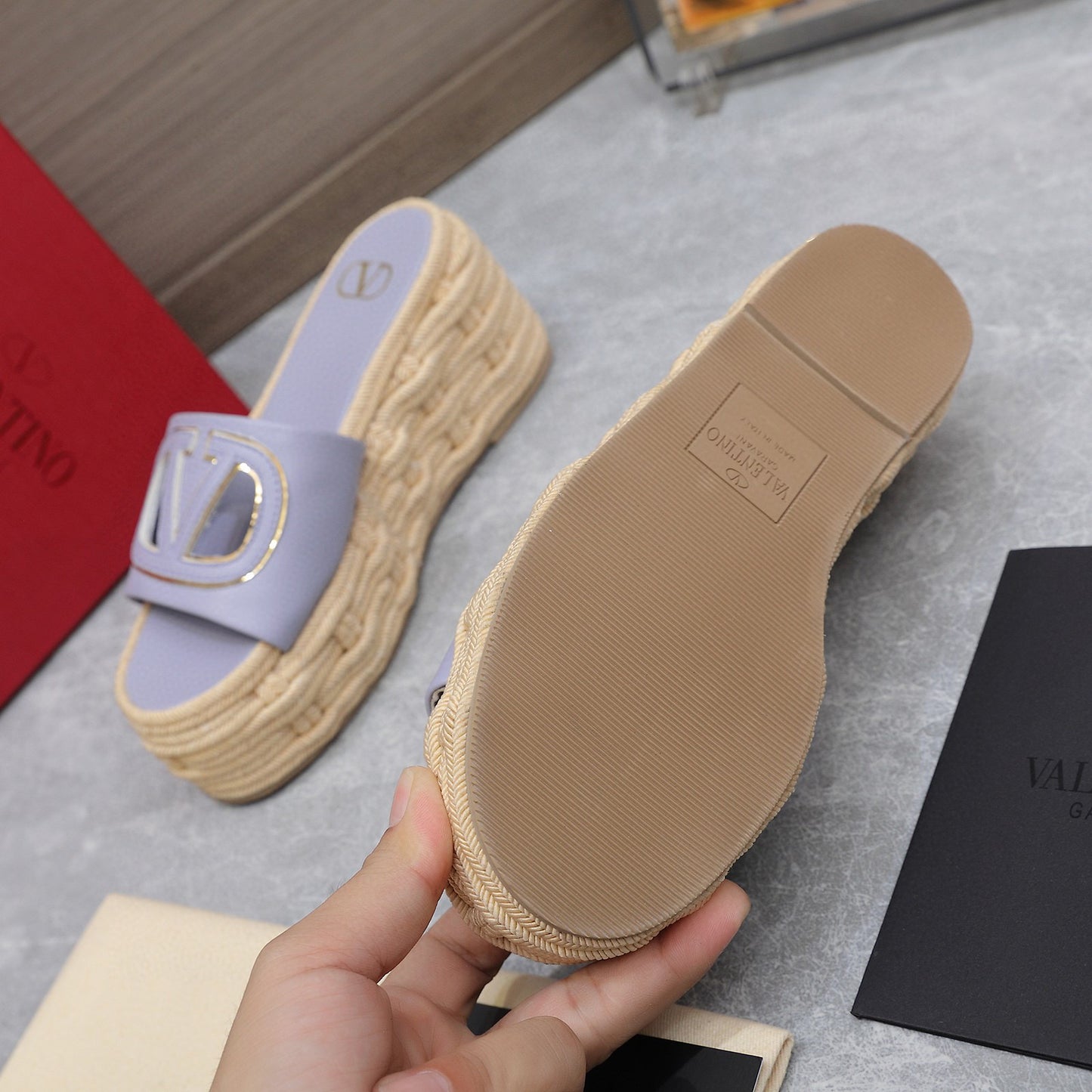 V-Rope Bottom Slippers