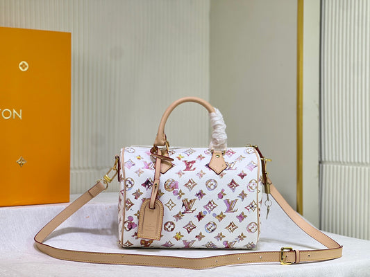 L- Speedy P9 Bandoulière 25 Monogram Leather