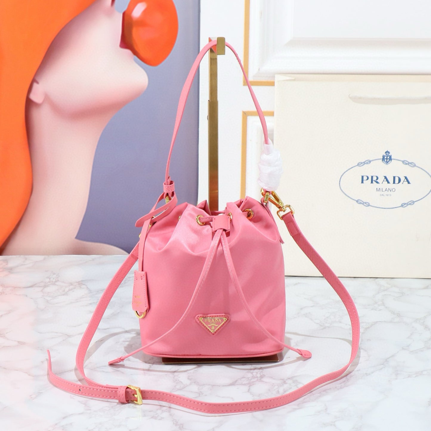 P-New bucket bag