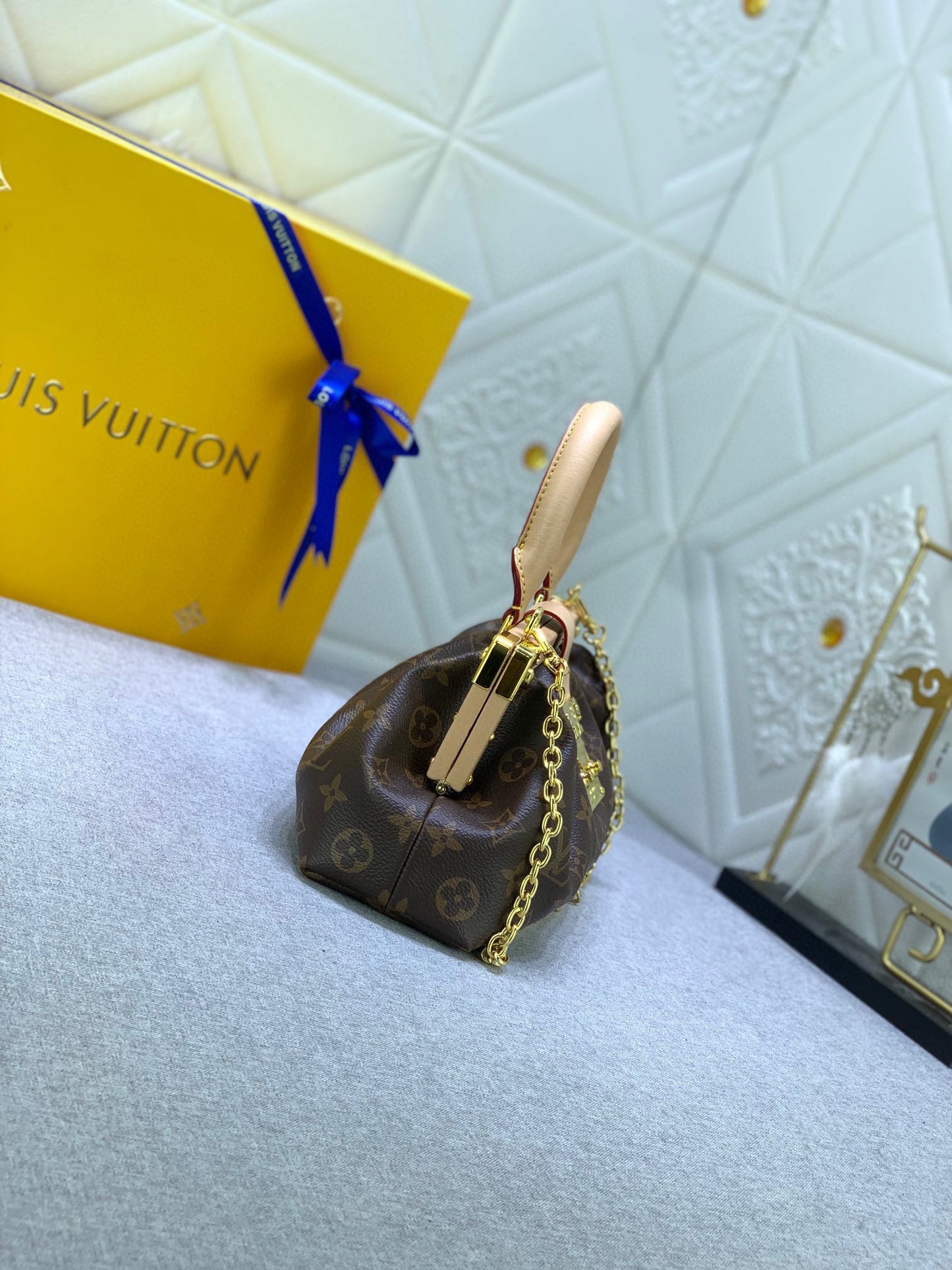 L-Monogram Clutch