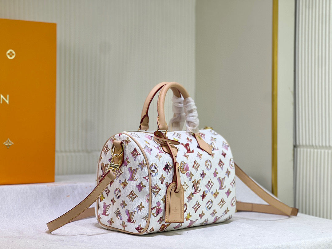 L- Speedy P9 Bandoulière 25 Monogram Leather