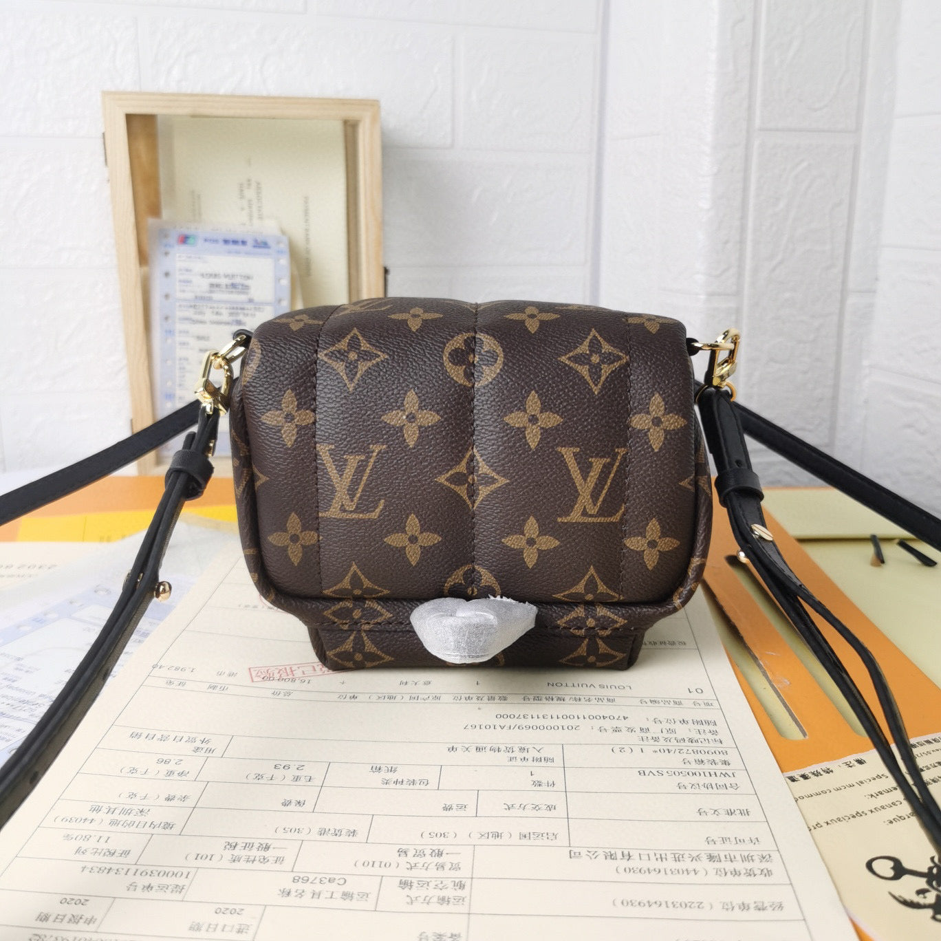 L-2017 MONOGRAM BACKPACK