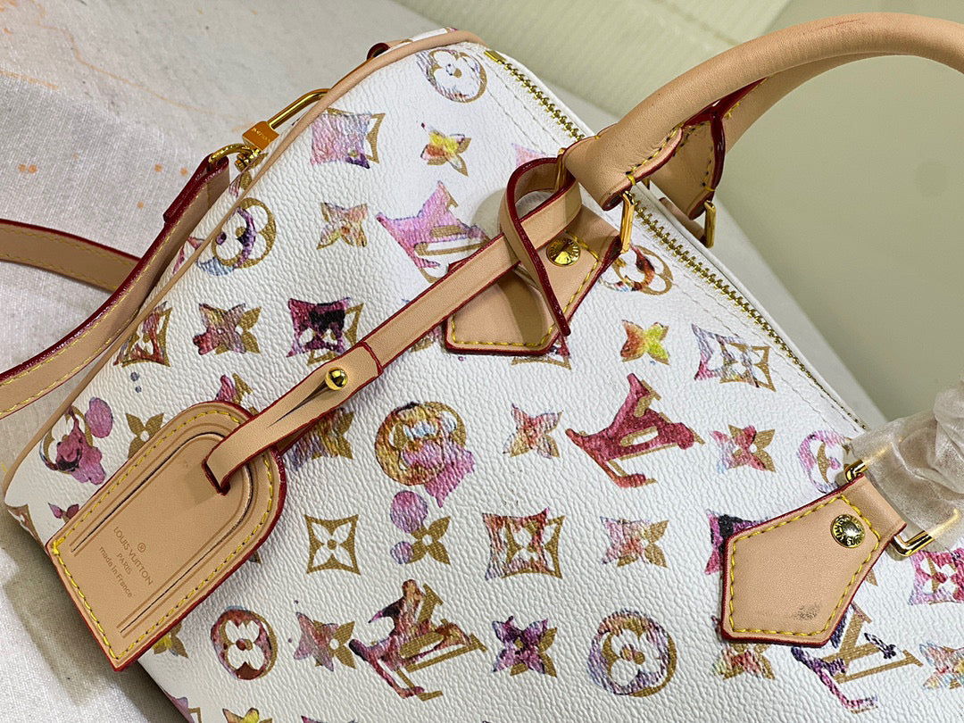 L- Speedy P9 Bandoulière 25 Monogram Leather