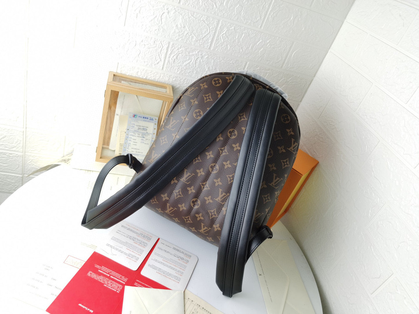 L-2017 MONOGRAM BACKPACK