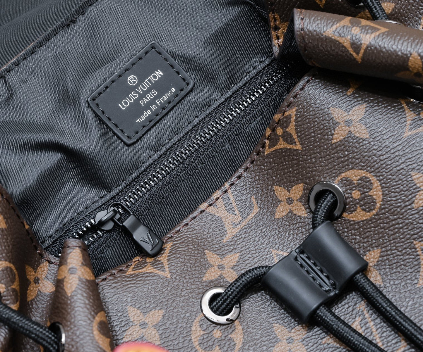 L-Christopher Backpack Monogram Macassar