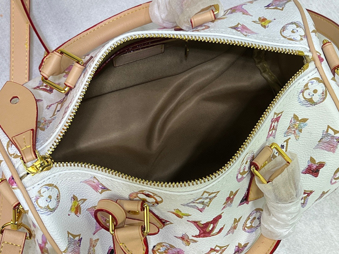 L- Speedy P9 Bandoulière 25 Monogram Leather