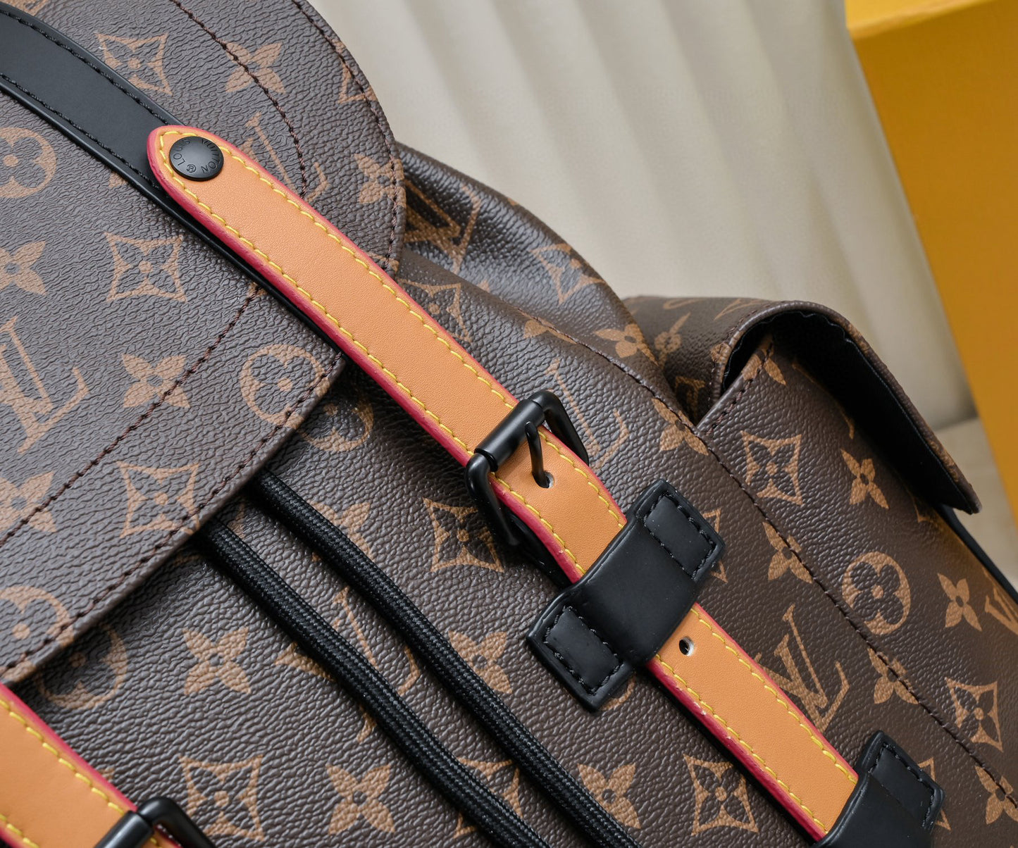 L-Christopher Backpack Monogram Macassar