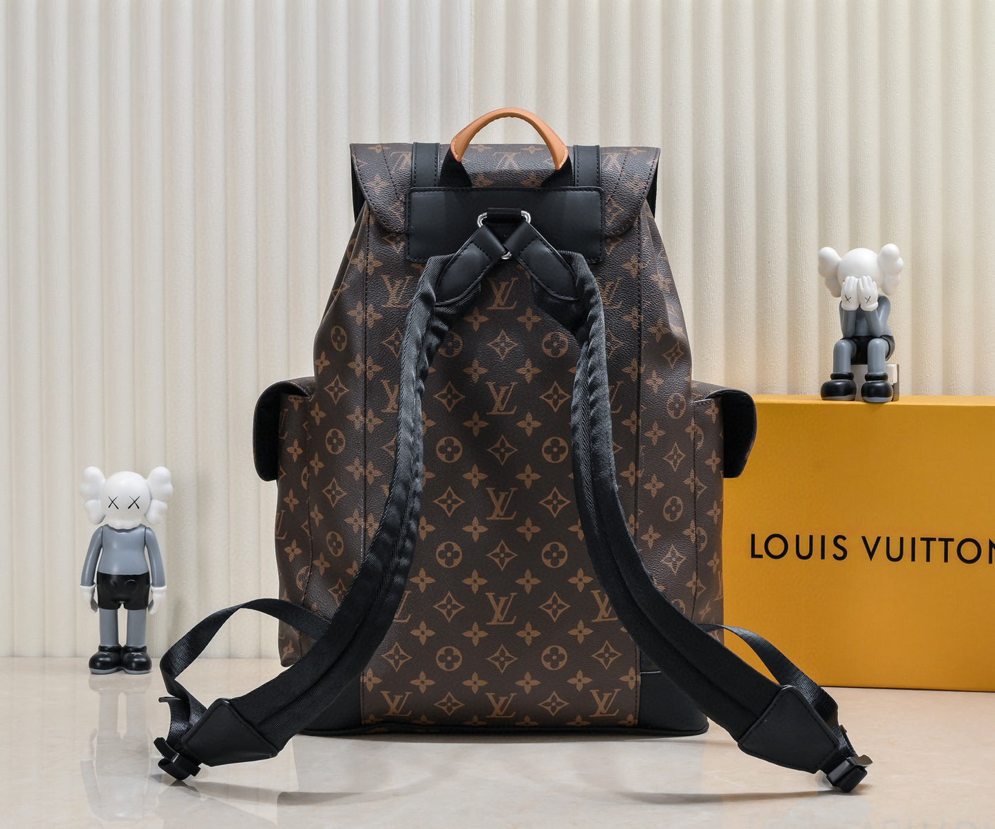 L-Christopher Backpack Monogram Macassar