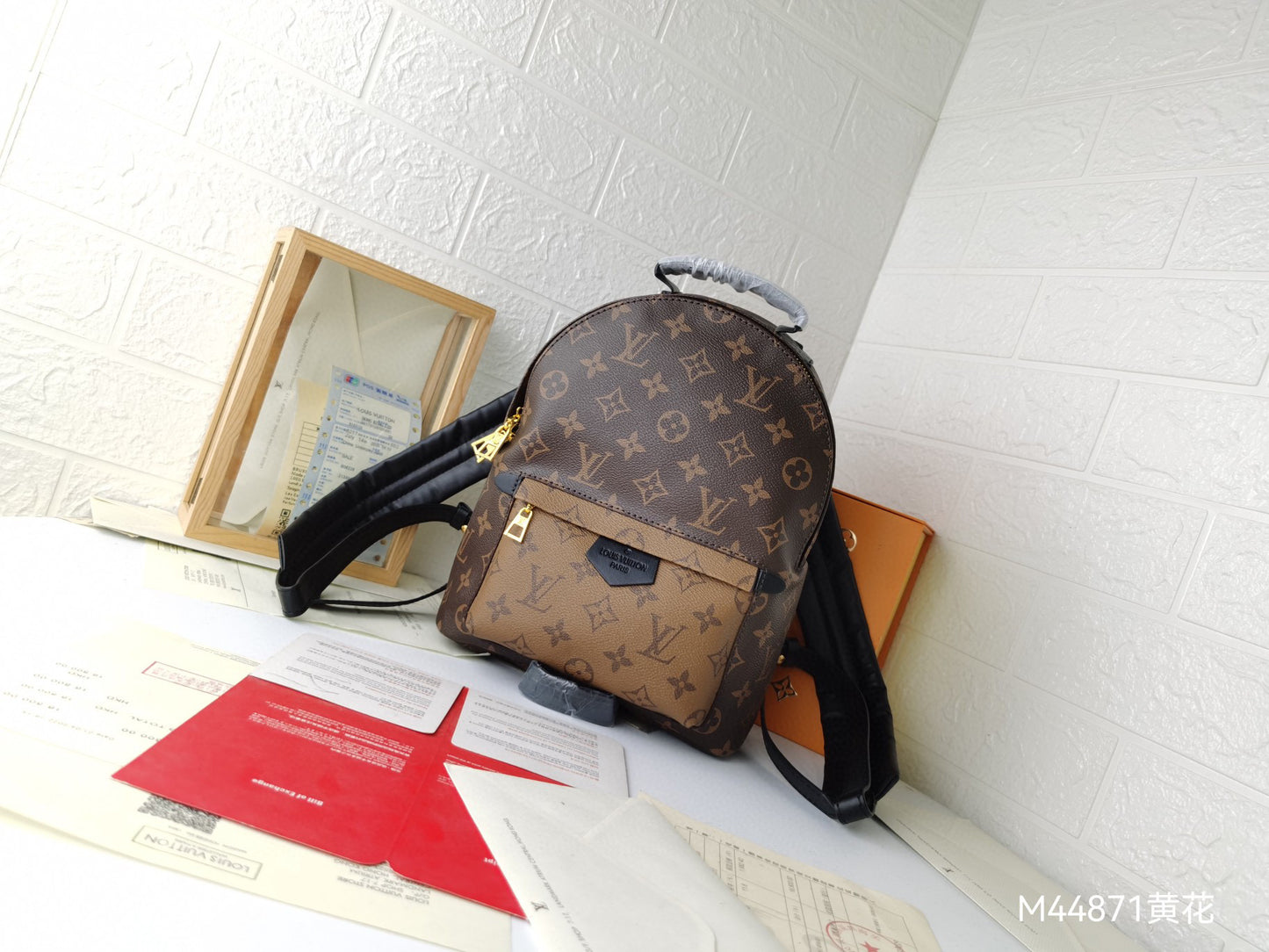 L-2017 MONOGRAM BACKPACK